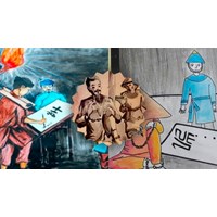 Dàn ý Phân tích cảnh Huấn Cao cho viên quản ngục chữ chi tiết