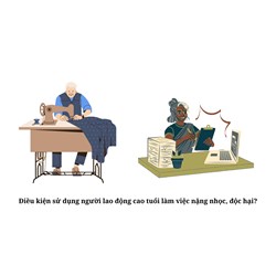 Điều kiện sử dụng người lao động cao tuổi làm việc nặng nhọc, độc hại?