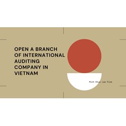 Open a Branch of an International Auditing Company in Vietnam