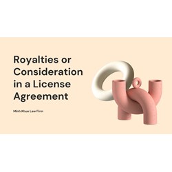 Royalties or Considerations in a License Agreement