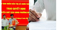 Chủ tịch UBND cấp xã được ủy quyền cho Phó chủ tịch ký quyết định nào?