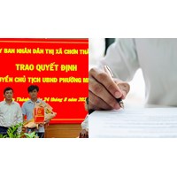 Chủ tịch UBND cấp xã được ủy quyền cho Phó chủ tịch ký quyết định nào?