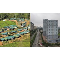 Tiêu chuẩn nhà ở tái định cư ở khu vực đô thị và khu vực nông thôn