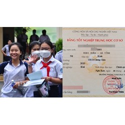 Không xếp loại trên bằng tốt nghiệp THCS kể từ năm học 2024-2025