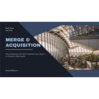 New Enterprises Law have an impact on M&A transactions in Vietnam