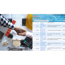 Mọi thông tin lựa chọn nhà thầu đều đăng Hệ thống mạng đấu thầu quốc gia?
