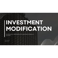 Procedures on Modifications to Investment Initiatives in Vietnam