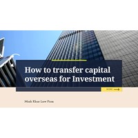 How to Transfer Capital overseas for Investments in Viet Nam
