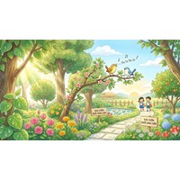 Dàn ý Bài văn Tả cảnh khu vườn vào buổi sáng sớm Tập làm văn lớp 5
