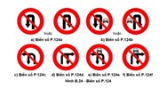 Tổng hợp các biển cấm quay đầu xe mới nhất năm 2024