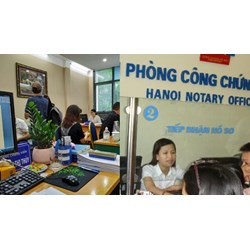 Phòng công chứng có trụ sở, con dấu và tài khoản riêng không?