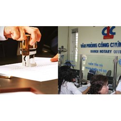 Phí công chứng tại văn phòng công chứng gồm những phí gì?