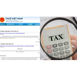 Quy đinh về sửa đổi chứng từ điện tử trong giao dịch thuế điện tử
