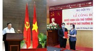Quyết định bổ nhiệm Thứ trưởng Bộ Nội vụ của Thủ tướng Chính phủ?