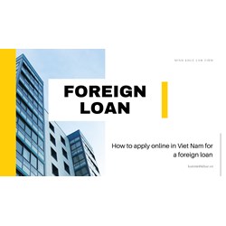 How to Apply Online in Vietnam for a Foreign Loan