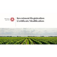 Document for the Investment Registration Certificate Modification