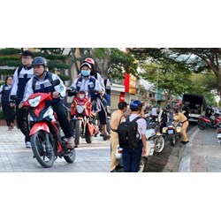 Học sinh trung học phổ thông có được đi xe 50 phân khối đến trường?