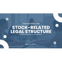 Overview of the Stock Related Legal Structure in Viet Nam