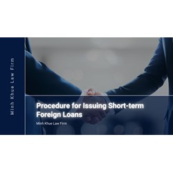 Vietnam's Procedures for Issuing Short-term Foreign Loans