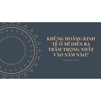 Khủng hoảng kinh tế ở Mĩ diễn ra trầm trọng nhất vào năm nào?