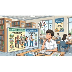 Nghị luận Phải chăng việc thể hiện trách nhiệm đối với cộng đồng ...