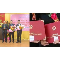 Sửa đổi quy định đối với chức danh giáo sư, phó giáo sư