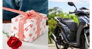 Người yêu tặng quà là xe máy trong lễ Valentine có phải đóng thuế?