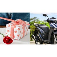 Người yêu tặng quà là xe máy trong lễ Valentine có phải đóng thuế?