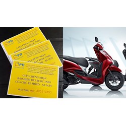 Giá bán bảo hiểm xe máy mới nhất hiện nay?