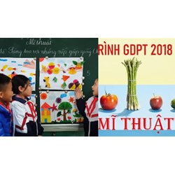Mục tiêu Chương trình giáo dục phổ thông 2018 môn Mĩ thuật
