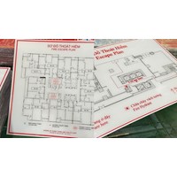 Trên sơ đồ thoát hiểm PCCC phải có những nội dung chỉ dẫn nào?