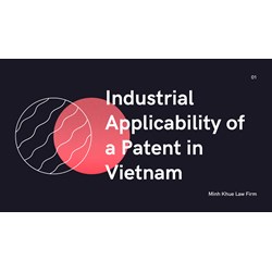 What is the Industrial Applicability of a Patent in Viet Nam