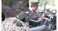 Số lượng kho vật chứng tại quân khu để phục vụ công tác điều tra?