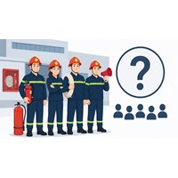 Số người trong đội phòng cháy chữa cháy cơ sở của doanh nghiệp là bao nhiêu người?