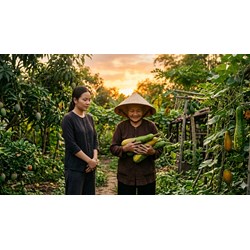 Phân tích bài thơ Mẹ và quả của Nguyễn Khoa Điềm siêu hay