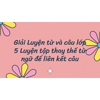 Giải Luyện từ và câu lớp 5: Từ đồng âm trang 51, 52 dễ hiểu