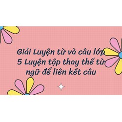 Giải Luyện từ và câu lớp 5: Từ đồng âm trang 51, 52 dễ hiểu