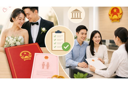 Ghi chú kết hôn là gì? Thủ tục ghi chú kết hôn theo quy định mới nhất