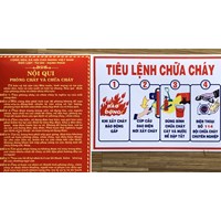 Tiêu lệnh chữa cháy gồm bao nhiêu bước theo quy định hiện nay?
