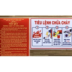 Tiêu lệnh chữa cháy gồm bao nhiêu bước theo quy định hiện nay?
