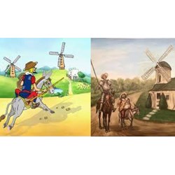 Dàn ý Phân tích nhân vật Đôn-ki-hô-tê trong Đánh nhau với cối xay gió