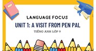 Ngữ pháp Tiếng Anh lớp 9 Unit 1 A Visit From A Pen Pal đầy đủ