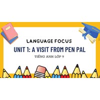 Ngữ pháp Tiếng Anh lớp 9 Unit 1 A Visit From A Pen Pal đầy đủ