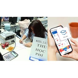Hướng dẫn thanh toán học phí không dùng tiền mặt