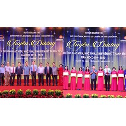 Đối tượng được nhận hỗ trợ, tài trợ của Quỹ Chu Văn An huyện Thanh Trì