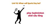 Giải sách bài tập tiếng Anh lớp 5 Unit 10 When will Sports Day be?