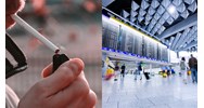 Khu cách ly của sân bay cấm hút thuốc có nơi cho người hút thuốc?
