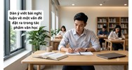 Dàn ý viết bài nghị luận về một vấn đề đặt ra trong tác phẩm văn học