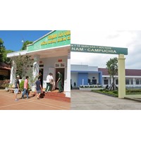 Tại xã biên giới có thành lập trạm y tế quân dân y hay không?