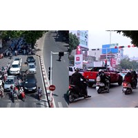 Vạch mắt võng giao thông đường bộ được bố trí thế nào?
